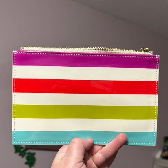 Kate Spade Multicolor Striped Clutch - Picture 2 of 9